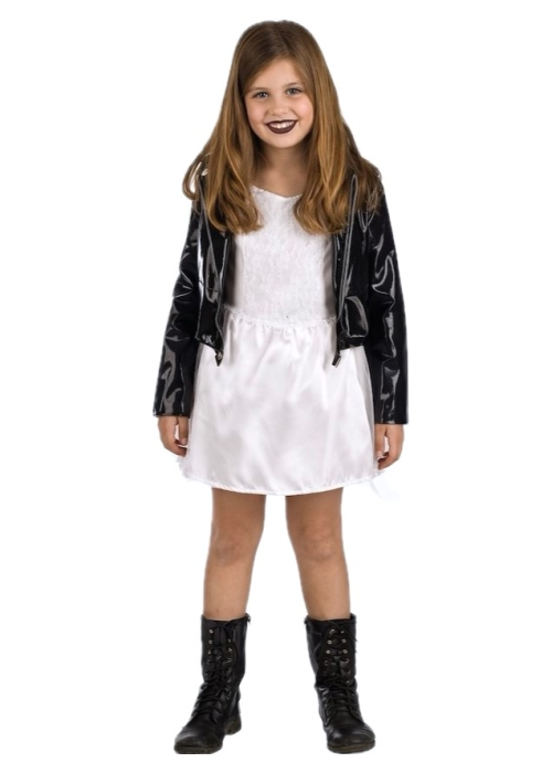 Disfraz Novia Muñeco Chucky Infantil - Disfraces Halloween Diabolicos - Disfraces de Muñeco Diabolico Infantiles