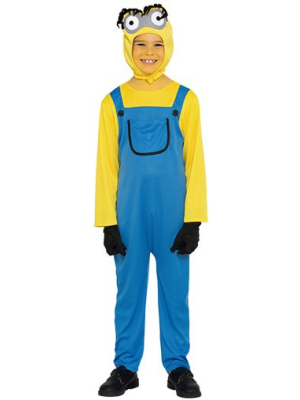 Disfraz de Minion Peto Niño - Disfraces de Los Mini Obreros Infantiles