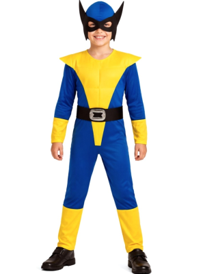 Disfraz De Lobezno Amarillo Infantil