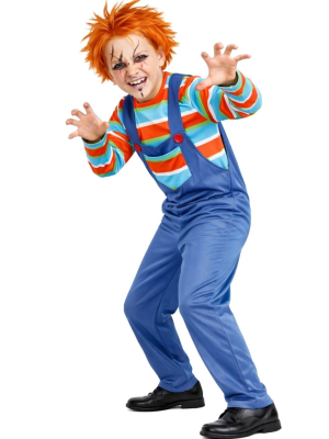 Disfraz De Muñeco Chucky Infantil - Disfraces Halloween Diabolicos - Disfraces de Muñeco Diabolico