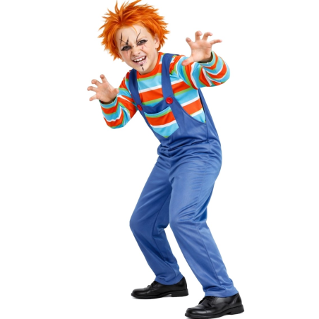 Disfraz De Muñeco Chucky Infantil - Disfraces Halloween Diabolicos - Disfraces de Muñeco Diabolico