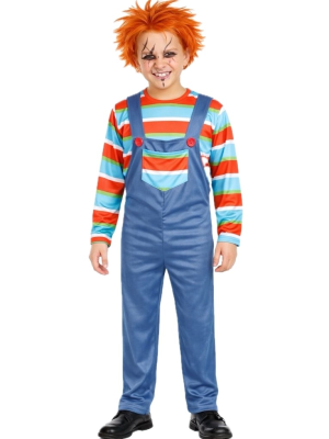 Disfraz De Muñeco Chucky Infantil - Disfraces Halloween Diabolicos - Disfraces de Muñeco Diabolico