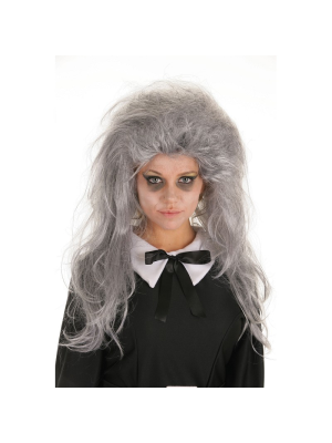 Peluca de Bruja Gris - Pelucas de Halloween