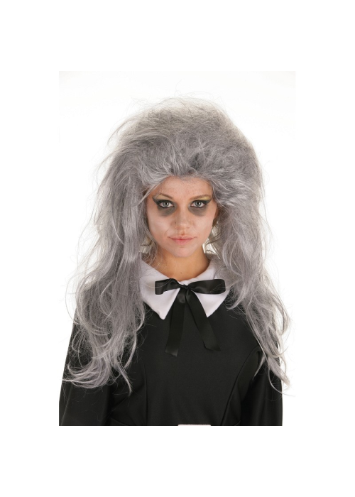 Peluca de Bruja Gris - Pelucas de Halloween