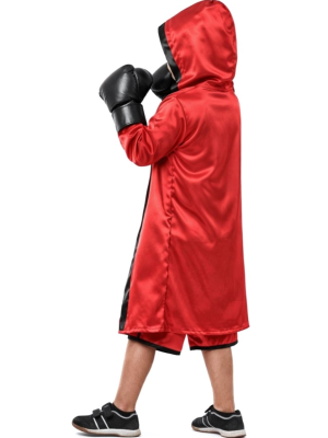 Disfraz De Boxeador Rojo infantil - Disfraces de Boxeadores - Disfraces de Deporte para Niño