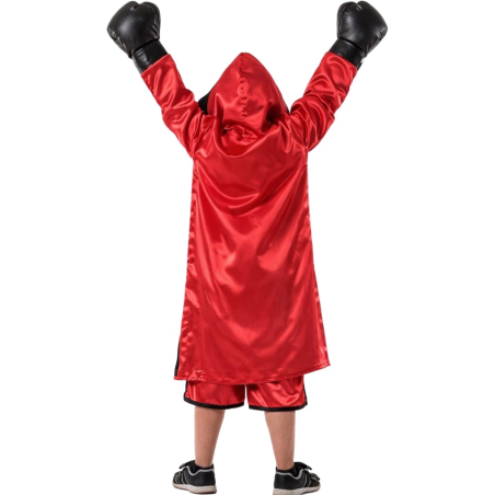 Disfraz De Boxeador Rojo infantil - Disfraces de Boxeadores - Disfraces de Deporte para Niño