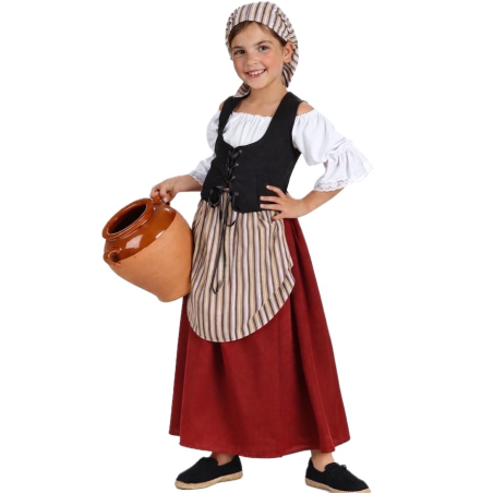 Disfraz De Mesonera Infantil - Disfraces Medievales - Disfraces Medievales para Niñas