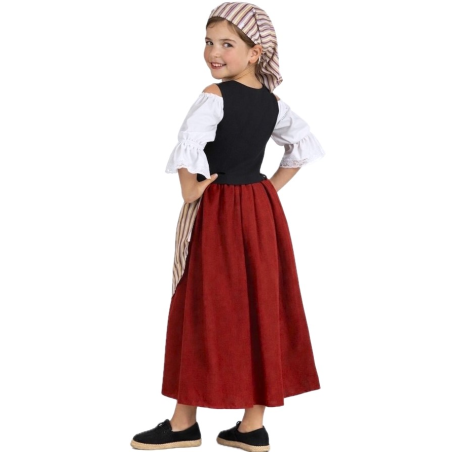 Disfraz De Mesonera Infantil - Disfraces Medievales - Disfraces Medievales para Niñas