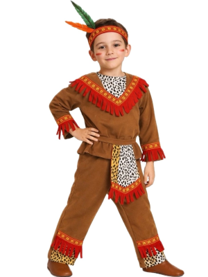 Erosi Mozorrotzeko Apache Indian Seme-alabak bakarrik 21.00€ – mozorro Denda online