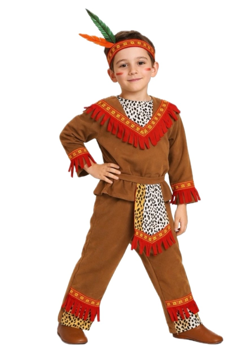 Disfraz De Indio Apache Niño - Disfraces de Indios y Vaqueros - Disfraces de Indios Infantiles
