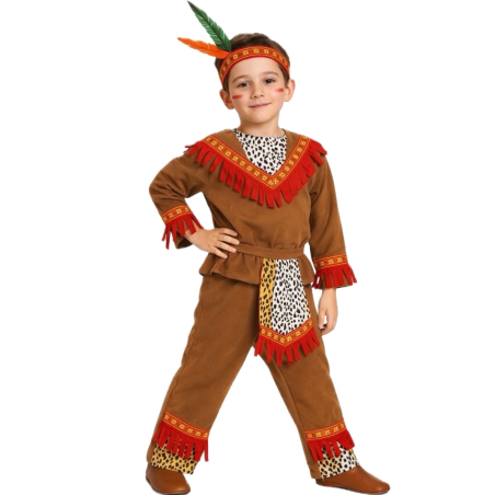 Erosi Mozorrotzeko Apache Indian Seme-alabak bakarrik 21.00€ – mozorro Denda online