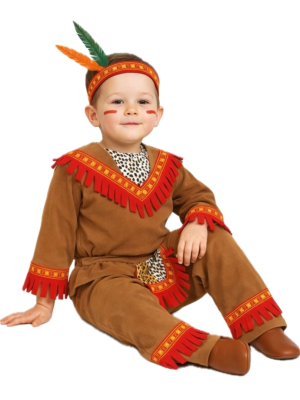Disfraz De Indio Apache Bebe - Disfraces de Indios y Vaqueros - Disfraces de Indios Bebes