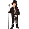Disfraz De Catrino con Frac Infantil - Disfraces Calaveras y Esqueletos - Disfraces de Esqueleto para Niños