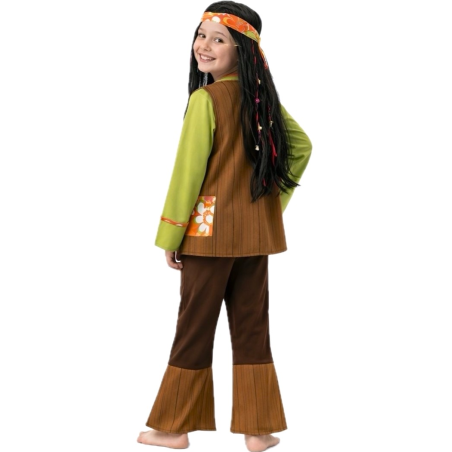 Comprar el Vestit de Hippie Verd Infantil per només 13.00€ – vestit de Botiga en línia
