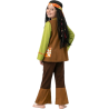 Disfraz De Hippie Verde Infantil - Disfraces Años 60-70 (Hippies) - Disfraces años 60-70 Hippies