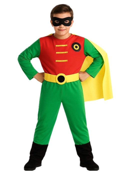 Disfraz De Robin Niño - Disfraces de Superheroes
