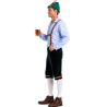 Disfraz De Tiroles Azul Hombre - Disfraces Tiroleses Oktoberfest - Disfraces de Oktoberfest