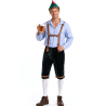 Disfraz De Tiroles Azul Hombre - Disfraces Tiroleses Oktoberfest - Disfraces de Oktoberfest