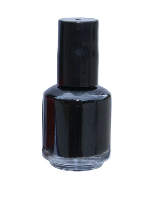 Laca de Uñas Negra - Accesorios Halloween