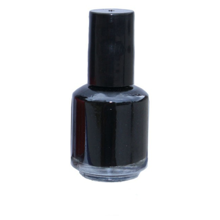 Laca de Uñas Negra - Accesorios Halloween