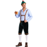 Disfraz De Tiroles Azul Hombre - Disfraces Tiroleses Oktoberfest - Disfraces de Oktoberfest
