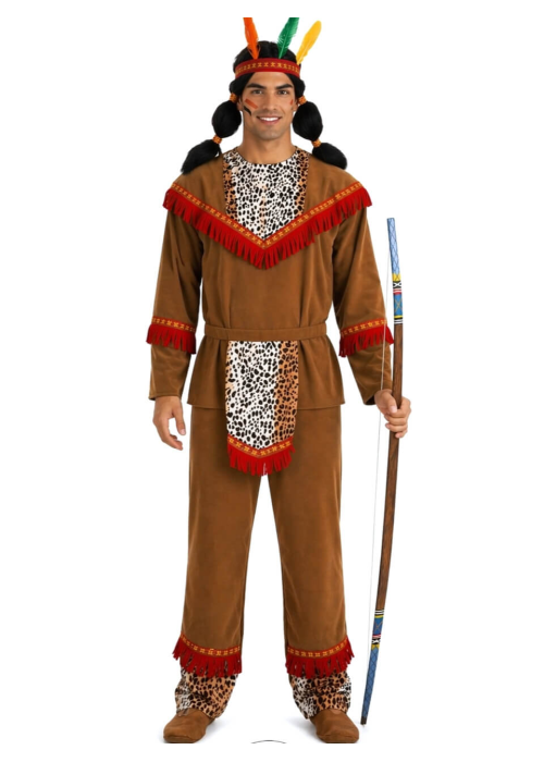 Disfraz De Indio Apache Hombre - Disfraces de Indios y Vaqueros - Disfraces de Indios Adultos
