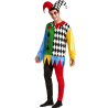 Disfraz De Joker Poker Adulto - Disfraces de Arlequines y Bufones - Disfraces de Payasos y Arlequines Adultos
