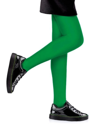 Panty Verde Oscuro Infantil - Medias y Pantys