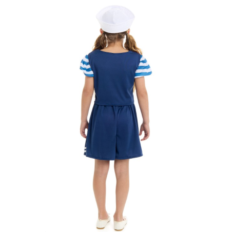 Disfraz De Marinera Azul Infantil - Disfraces de Marinera para Niña