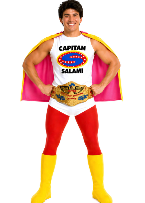 Disfraz De Capitan Salami Hombre - Disfraces Cachondos - DESPEDIDAS DE SOLTERO Y SOLTERA