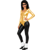 Disfraz de Michael Jackson Dorado Mujer - Disfraces Rey del Pop