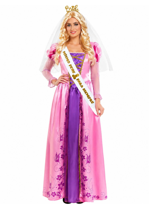 Disfraz de Princesa Novia Mujer - Disfraces Despedidas De Soltera
