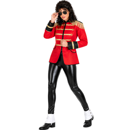 Disfraz de Michael Jackson Dorado Mujer - Disfraces Rey del Pop