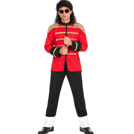 Disfraz de Michael Jackson Rojo Hombre - Disfraces Cantantes y famosos - Disfraces de Michael Jackson Adulto