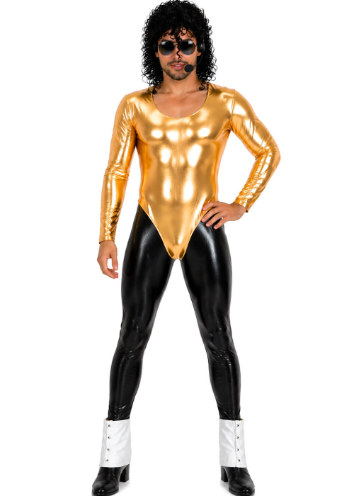 Disfraz de Michael Jackson Dorado Hombre - Disfraces Cantantes y famosos
