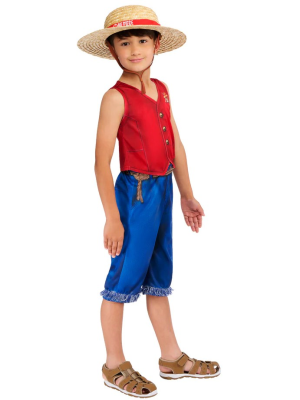 Disfraz De Luffy Infantil - Disfraces Otros Dibujos Infantiles