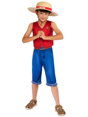 Disfraz De Luffy Infantil - Disfraces Otros Dibujos Infantiles