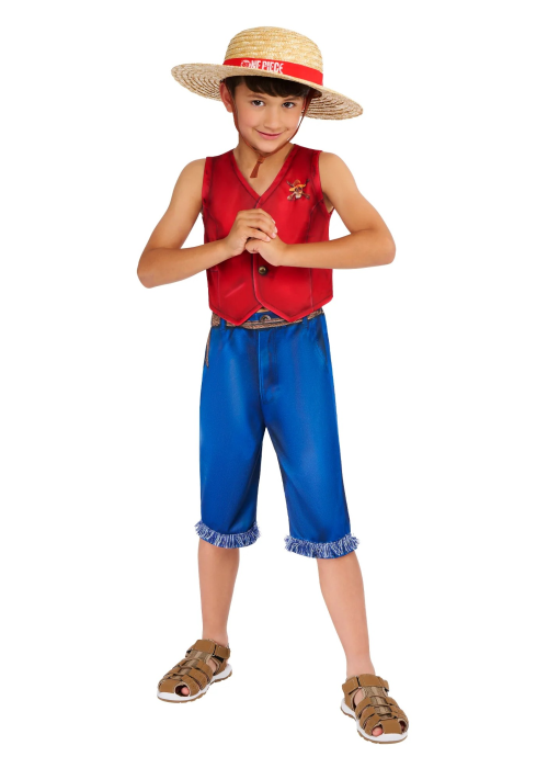 Disfraz De Luffy Infantil - Disfraces Otros Dibujos Infantiles