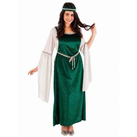 Disfraz De Mari Dama De Anboto Verde - Euskal Mitologia y Carnavales Vascos