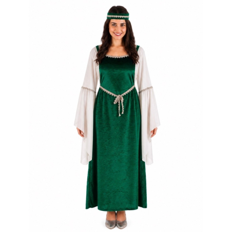 Disfraz De Mari Dama De Anboto Verde - Euskal Mitologia y Carnavales Vascos