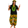 Disfraz De Jamaicano Adulto - Disfraces de Rastafari - Disfraces Paises y Culturas Hombre