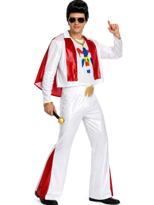 Disfraz De Elvis Capa Hombre - Disfraces de Rey Del Rock - Disfraces de Elvis