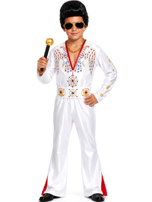Disfraz De Rey Del Rock Infantil - Disfraces de Elvis - Disfraces de Elvis Infantiles
