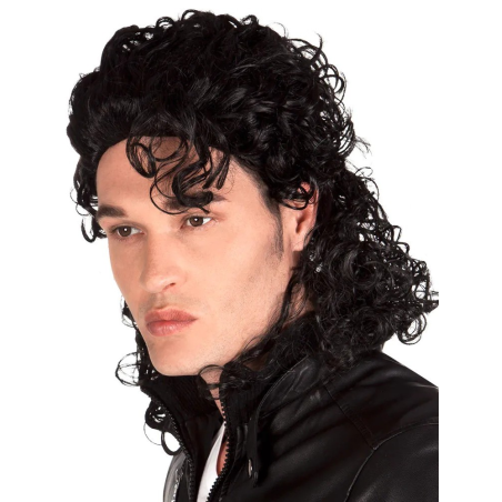Peluca Michael Jackson Rey Del Pop - Complementos Cantantes - Complementos de Michael Jackson