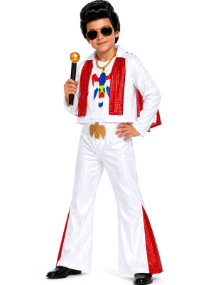 Disfraz De Rey Del Rock Capa Infantil - Disfraces de Elvis - Disfraces de Elvis Infantiles
