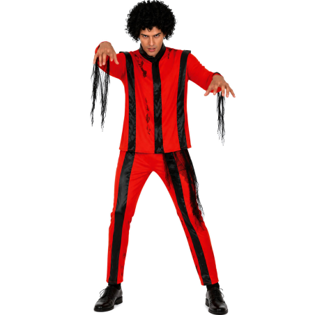Disfraz de Michael Jackson Thriller Hombre - Disfraces Cantantes y Famosos - Disfraces de Michael Jackson Adulto