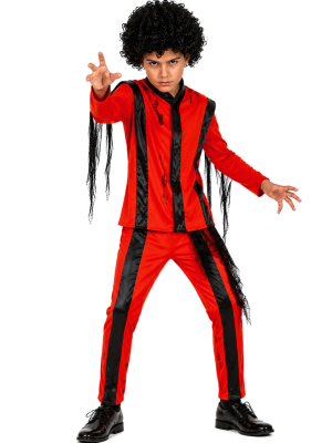 Disfraz de Michael Jackson Thriller para Niño - Disfraces Cantantes y famosos - Disfraces de Michael Jackson Infantiles
