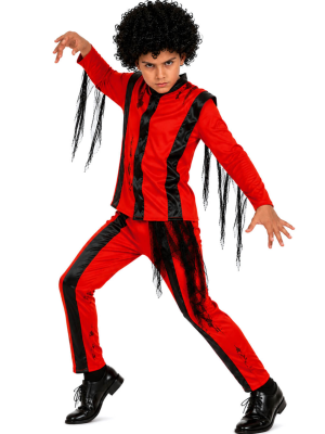 Disfraz de Michael Jackson Thriller para Niño - Disfraces Cantantes y famosos - Disfraces de Michael Jackson Infantiles