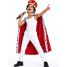 Disfraz de Freddie Mercury Rey Infantil - Disfraces cantantes y famosos - Disfraces de Freddie Mercury Infantiles