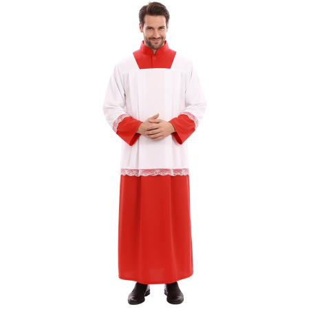 Disfraz De Monaguillo para Hombre - Disfraces Relijiosos - Disfraces de Hombre
